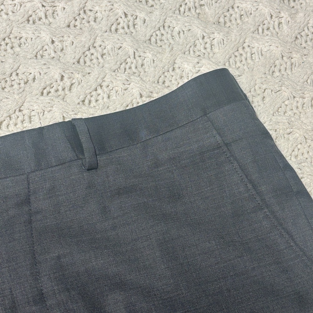 Samuelsohn Wool Suit Performance Super 130s Gray US Sz 40 W36x33 Canada - Picture 9 of 12